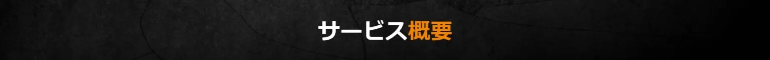 サービス概要